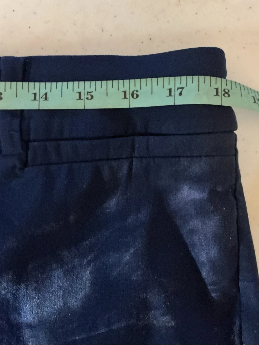 Lane Bryant Navy Blue Cropped Ankle Pants Plus Size 18
